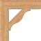 Ekena Millwork Funston Block Smooth Bracket, Western Red Cedar, 5 1/2"W x 26"D x 26"H BKT06X26X26FST05SWR - alternate 4